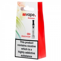 88 Vape CE4 Clearomisers 1.5m (Clear)